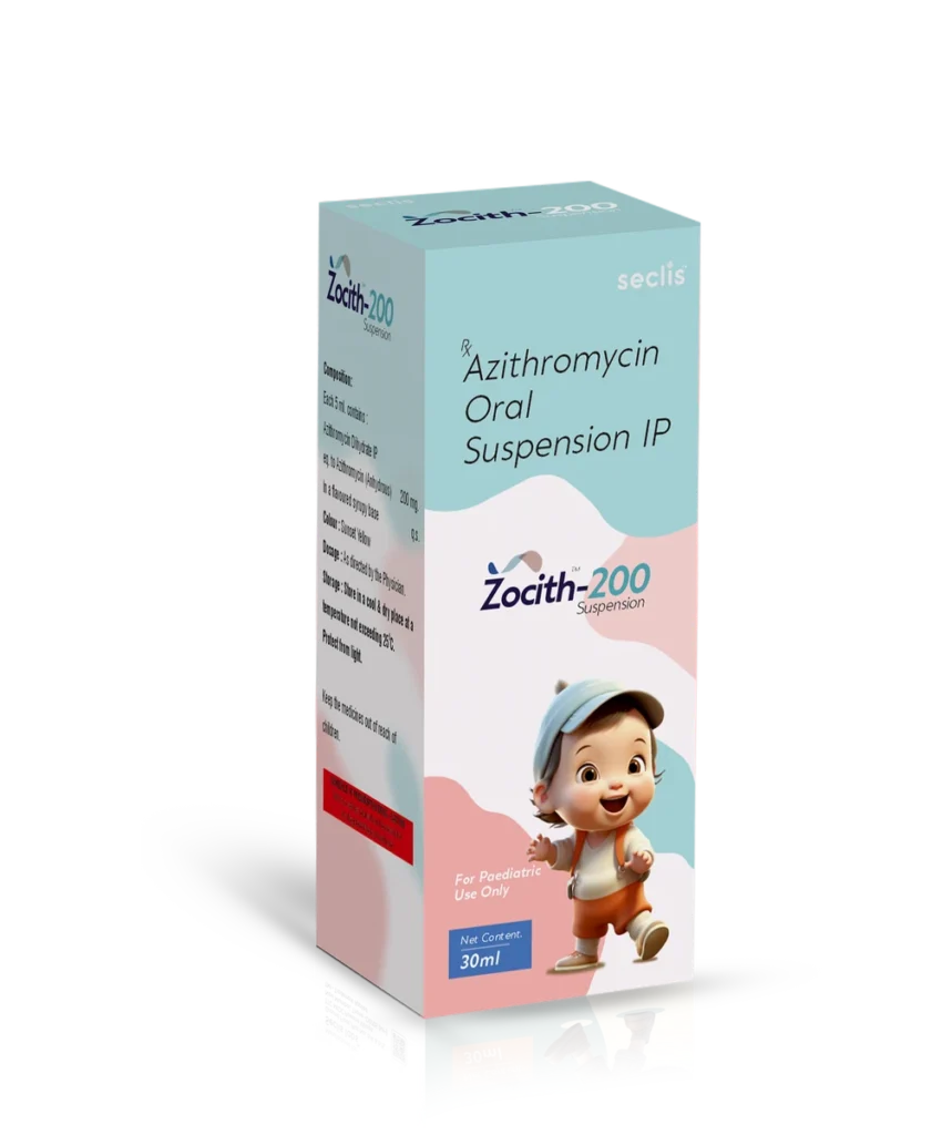 ZOCITH™ 200 Suspension 30 ML carton pack shot